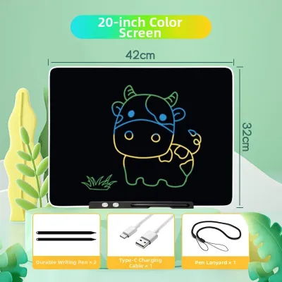 AYIJIE | Large LCD Handwriting Board for Kids Rechargeable