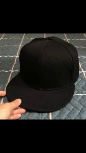 High Quality Men Women Basic Blank Plain Hip Hop Fashion Solid Color 6 panels Snapback Cap Hat with adjustable strap