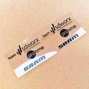 Team Edition Helmet Sticker for SWORKS Lightning Evade3 Prevail3 Specialized Brand Bicycle Riding Equipment Accessory