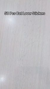 50pcs CAT LOVER Vinyl Decal graffiti STICKERS bomb for laptop fridge luggage & etc