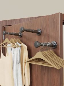 WUBUWEI | Suction Cup Extendable Clothes Hanger
