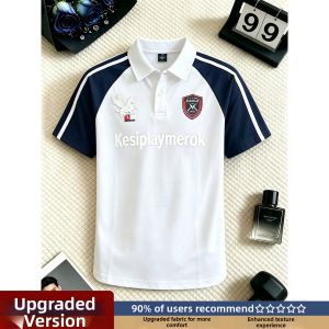 LIUBU | Color Block Stylish Polo Shirt for Men