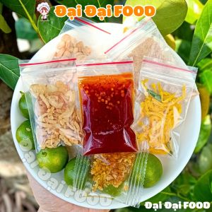 COMBO 5 Bịch Bánh Tráng Dẻo Phơi Sương Sốt Bò Sa Tế Đại Đại FOOD
