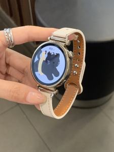 New Soft Leather Dual Buckle Watch Band Compatible with Huawei GT5 Watch Comfortable Fit for GT4 GT3 21 And Honor Smartwatches