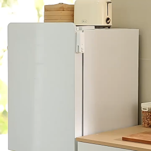 Magnetic Fridge Paper Towel Holder Kitchen Tissue Organiser Rack Wall Mount No Drill Shelf Space Saving Storage Box