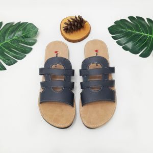 Sandal Selop Wanita Flat Sol Karet Motif Laba laba Cantik Vandorra