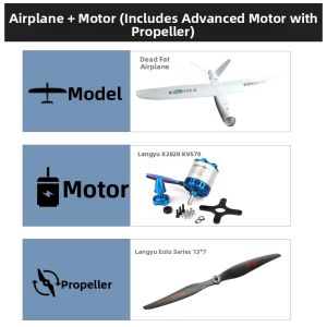 Long Distance Long Endurance Quick Disassembly FPV RC Airplane