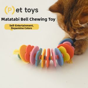 MAOGUANJIA | Boredom Buster Spring Interactive Kitten Teething Chew Toy Wand
