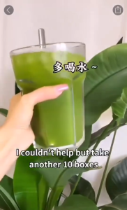 15PCS/BOX Barley Powder Pure Barley Organic Healthy Lose Weight Body Detox Slimming Tea