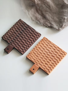 Handmade Japanese Style Wooden Cup Mat Heat Resistant Honeycomb Cup Coaster Square Creative Insulation Pad Dining Table Mat