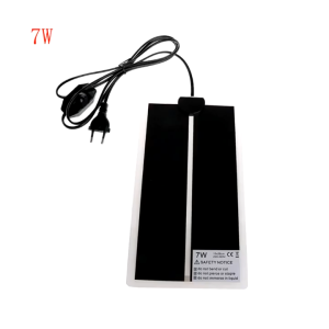 5/7W Adjustable Temp Reptile Heater Reptile Heat Mat Warm Pad For Reptile Terrarium Hydroponic