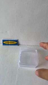 CASE KOTAK BENING SERBAGUNA TOOLBOX 6 X 6 X 2 CM STORAGE MULTIPLE USE MULTIPURPOSEBOX