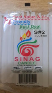 SINAG WHITE CANDLE/CANDLE/WHITE CANDLE/DECORATIVE CANDLES #CANDLES #WHITE CANDLES #SINAG CANDLES