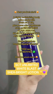SCT UNLIMITED | White Blast Shea-Bright Lotion | 200ml