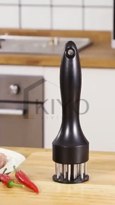 KIYO Alat Tusuk Daging Sapi Jarum Penunak Stainless Pengempuk Needle Meat Tenderizer Pencacah