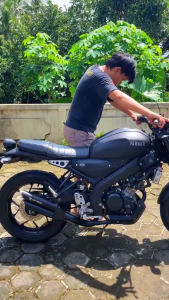 knalpot yamaha xsr 155 full sitem