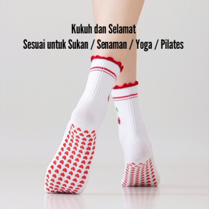 Women Grip Socks Anti-slip Sports Socks Yoga Pilates Socks