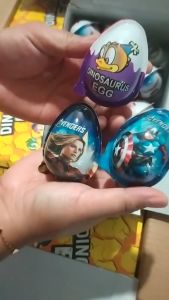 DSM Dinosaurus Egg Chocolate Biskuit Colek Coklat BOX ISI 30 AAA Telur Dino