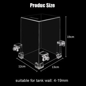 Creative Aquarium Tank Negative Pressure Fish Tank Ecological Aquascape Decoration Small Fish Beta Fish Tank Bowl Isolation
