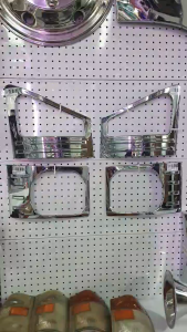 Chrome Lamp Cover for Isuzu 700 Series