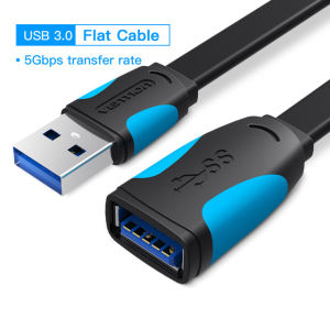 Vention USB2.0 3.0 Extension Cable Male to Female Extender Cable USB3.0 Cable Extended for laptop PC USB Extension Cable 0.5M 3M