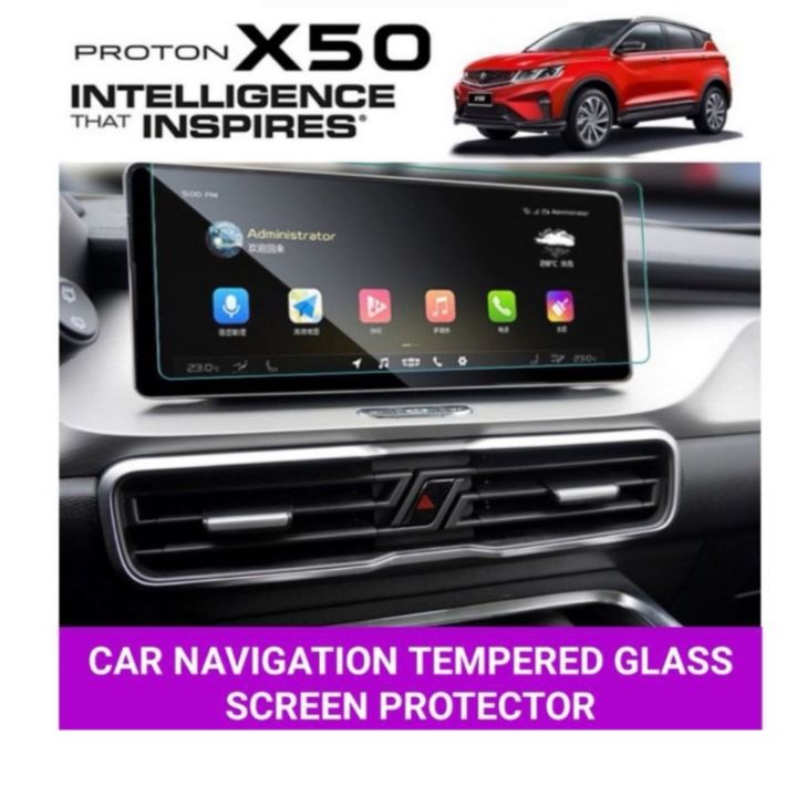 [NEW] Proton X50 8 inch Head Unit Screen Infotainment Tempered Glass
