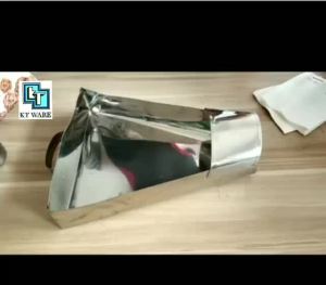 KT WARE SALT CRISPY CHICKEN TRIANGLE FUNNEL AYAM CORONG GUNTING TRIANGLE BUCKET FRIED CHICKEN FUNNEL DEEP FRYER