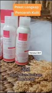 LOTION HANASUI Body Care Seriies 3In1 BPOM - PAKET HANASUI BODY LOTION