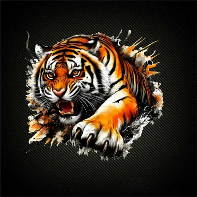 Tiger Shark Car Sticker Decal Motorcycle Body Scratch Cover Graffiti Decoration Stick-On Vinyl Wrap Auto Accessories