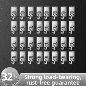 YUHANG | No-Drill Strong Load-bearing Stainless Steel Hooks