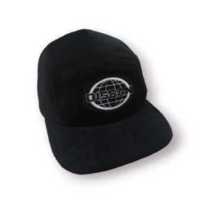 disban | TOPI FIVE PANEL CORDUROY BLACK