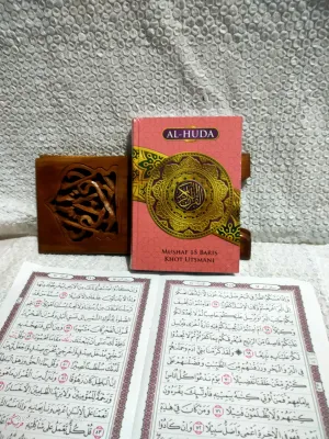 Al Quran Samsia A4 Khot Utsmani Ayat Pojok 15 Baris Al-Quran Khot Usmani A4 Samsia