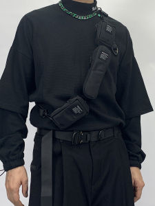 Medkai Functional Module Storage Small Bag Halterneck Crossbody Mobile Phone Bag Spray Bottle Selfie Rod Bag Headset Bag Fashion