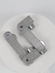 1Pair Electric Bicycle Pedal Anti-Slip Aluminum Alloy Step on Foot Rear Footrest