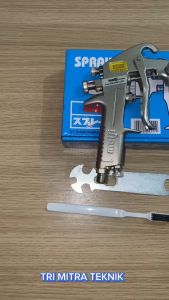 Spray Gun MEIJI F75 Tabung Atas Set Tinggal Pakai Taiwan