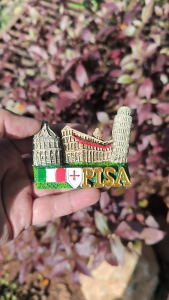 Fridge Tempelan Magnet Kulkas Souvenir Negara Italy Itali Italia Pisa 199