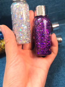 Glitter Body Art 8 Warna Gel Glitter Untuk Face Painting Eyeshadow Rambut Tahan Lama 12 Jam 35g