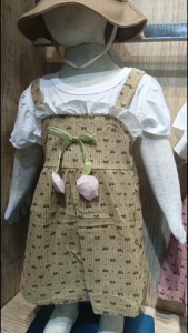 [BabyZoe] Dress Codorai 1-4 th setelan anak perempuan cherry