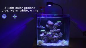 Đèn Led Hồ Cá 30w Đèn LED bể cá biển toàn phổ có thể điều chỉnh độ sáng Đèn chiếu sáng bể cá nước mặn Nano