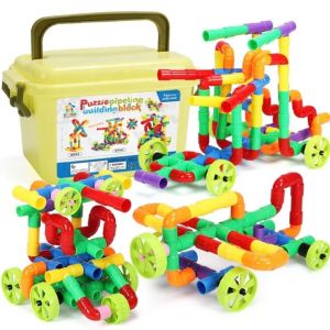 Hộp Lắp Ghép Ống Nước 173 Chi Tiết To Tặng Kèm Hộp Đựng
