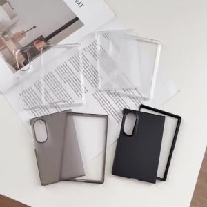 Ốp Lưng Samsung Z Fold 8 Ultra Slim Matte PP Chính Hãng Dành Cho Galaxy Z Fold8 Mặt Lưng Acrylic Trong Suốt Chống Sốc Chống Vân Tay Chống Bụi