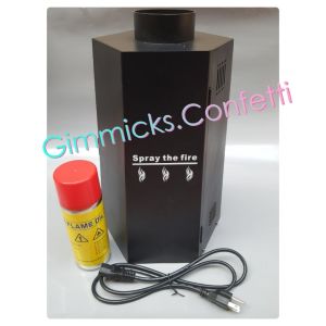 เครื่องพ่นไฟ AC220V/ 200W /Spray the Fire Spray Fire Machine Flame Projector Flame Machine DMX Fire Machine และ LPG Flame Machine LPG DMX Fire for Stage Effect