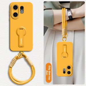 GGUU | Ốp Lưng Điện Thoại Silicone Có Dây Đứng