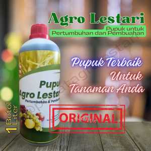 1 Botol Pupuk Organik Penyubur dan Pelebat Buah Pupuk Agro Lestari Kemasan 1 Liter