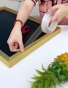 เทปนาโน 135 เมตร ความกว้าง 3CM กาว 2 หน้านาโน เทปใสสารพัดประโยชน์ เทปกาว กันน้ำ เทปกาว เทปตกแต่ง กาวสองหน้า เทป