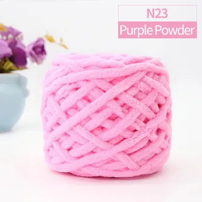 QJH Chunky Blanket Knitting Yarn Luxury Thick Polyester Jumbo Weaving Crochet Craft Yarns for Throw Blanket Pillows 100g/1Ball