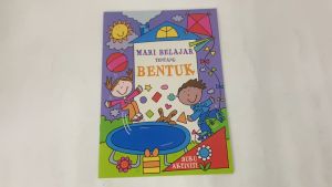 Buku Aktiviti Mari Belajar Tentang Bentuk dalam Bahasa Melayu untuk Kanak Kanak berumur 3-5 tahun (BM)