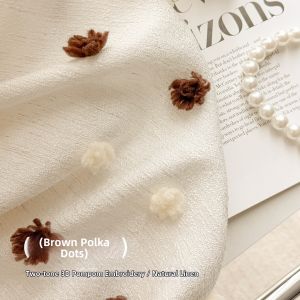 Artistic Bohemian Thickened Sun-blocking Linen Gauze Curtain