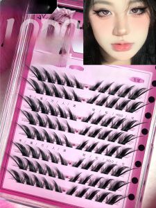 Ending Comic Fox Series Fake Eyelashes! Fishing Series National Style Oblique Flying Thick Nature Curling Fine Stem Grafting Split Type
