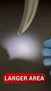 Macintosh Regular Laryngoscope Blade: Green Coded Cold Light